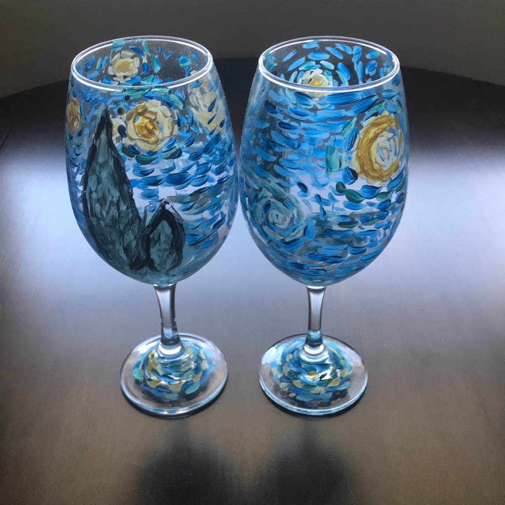 Wine glasses